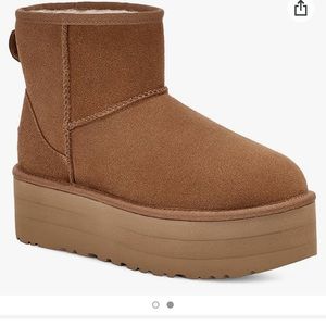 Mini ugg platforms